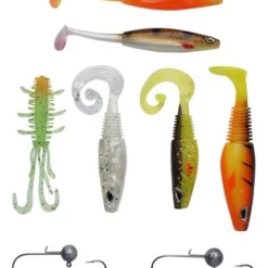 Berkley Sick Pack Perch Softbait Kit (10pcs)