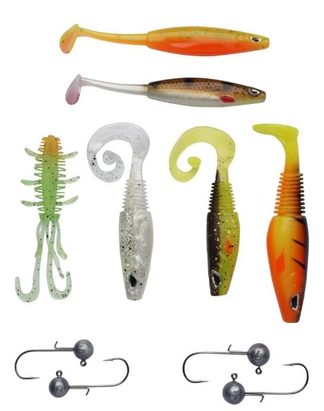 Berkley Sick Pack Perch Softbait Kit (10pcs) 3 Berkley Sick Pack Perch Softbait Kit (10pcs)