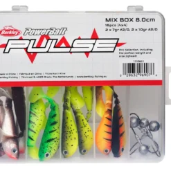 Berkley Pulse Shad Box With Jigheads 8cm (20 Stuks)