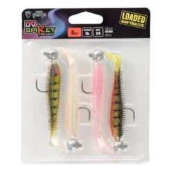 Fox Rage Spikey Loaded Uv Mixed Colour Packs X4 Uv Mixed Colours 10gr 3/0 - 9cm
