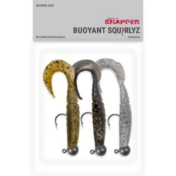 Korum Buoyant Squirlyz 8cm 5gr (3pcs) Natural -Aanbiedingen Hengel Joy Winkel aee81243826de863