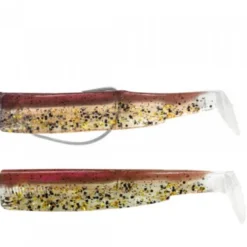 Fiiish Black Minnow Combo Shore No.2 (9cm) 5gr Wine Glitter (1pc) Incl. Extra Body